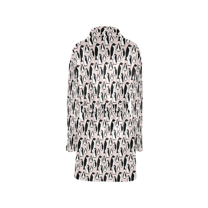 Penguin Themed Women's Fleece Robe
