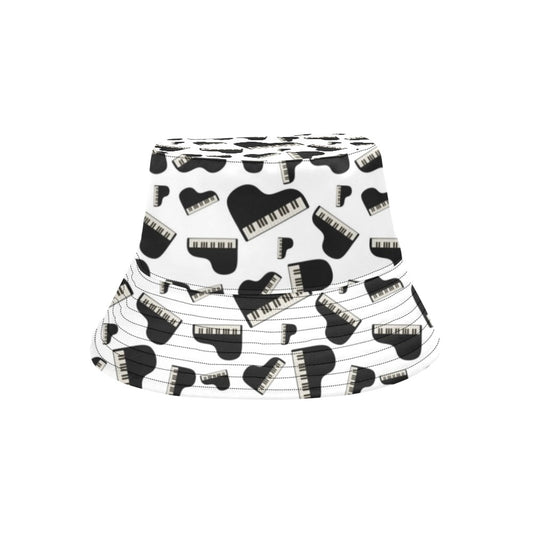Piano Print Design LKS405 Unisex Bucket Hat