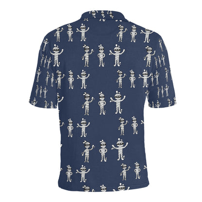 Mummy Print Design LKS306 Men Polo Shirt