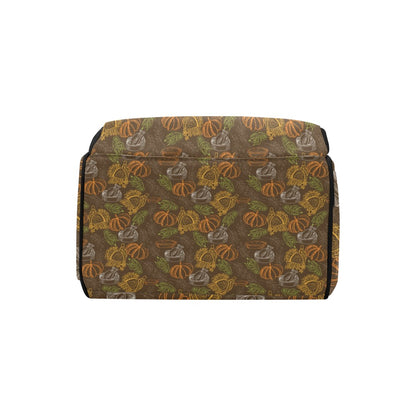 Thanksgiving Print Design LKS301 Diaper Bag Backpack