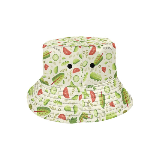 Salad Vegetable Print Design LKS302 Unisex Bucket Hat
