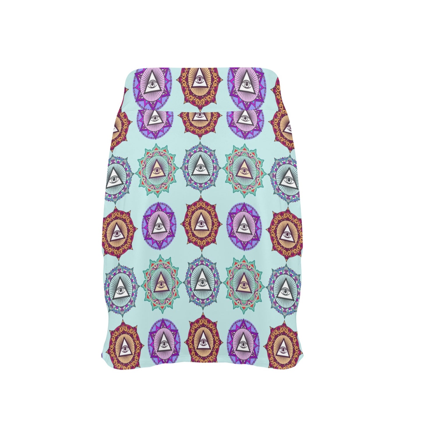 Third Eye Print Design LKS302 17" Golf & Pickleball Skort with Pockets