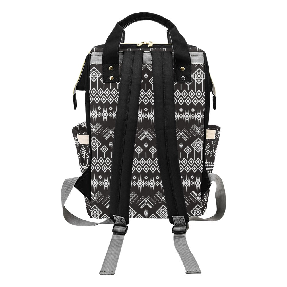 Tribal Pattern Print Design LKS304 Diaper Bag Backpack
