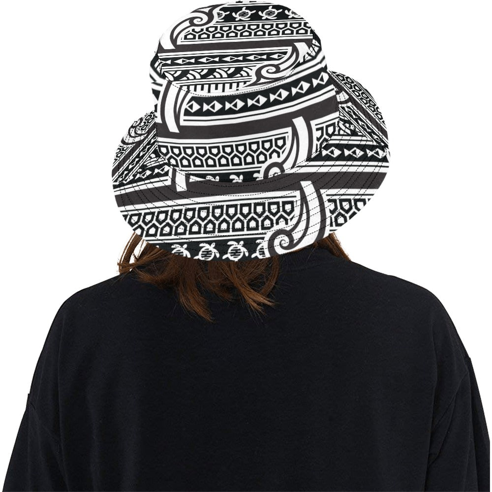 Samoan Style Print Design LKS305 Unisex Bucket Hat