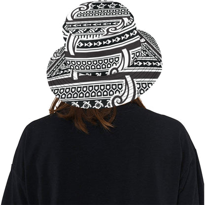 Samoan Style Print Design LKS305 Unisex Bucket Hat