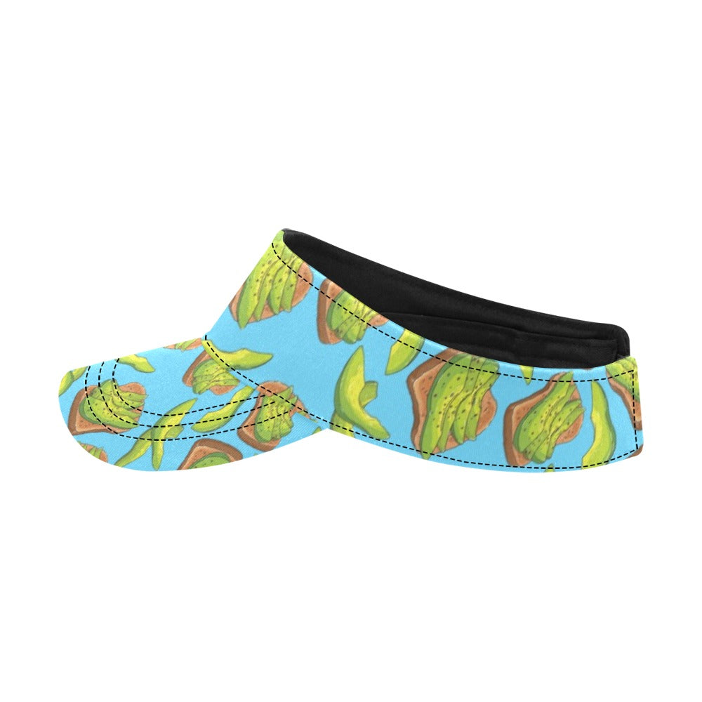 Sandwich Avocado Print Design LKS306 Unisex Sun Visor