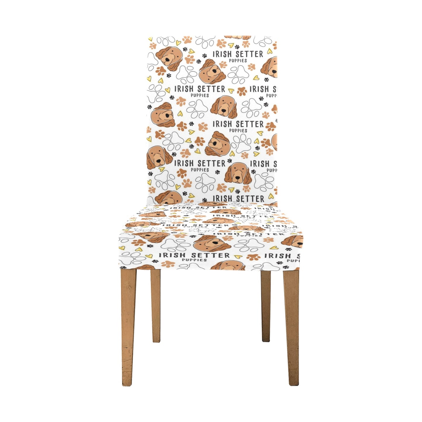 Setters Irish Print Design LKS301 Dining Chair Slipcover