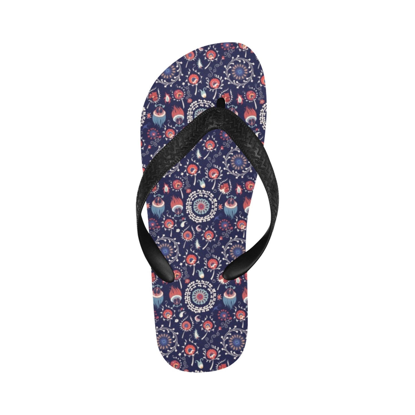 Suzani Print Design LKS305 Flip Flops