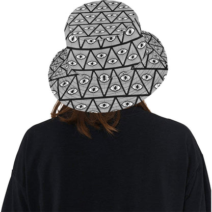 Third Eye Pattern Print Design LKS304 Unisex Bucket Hat