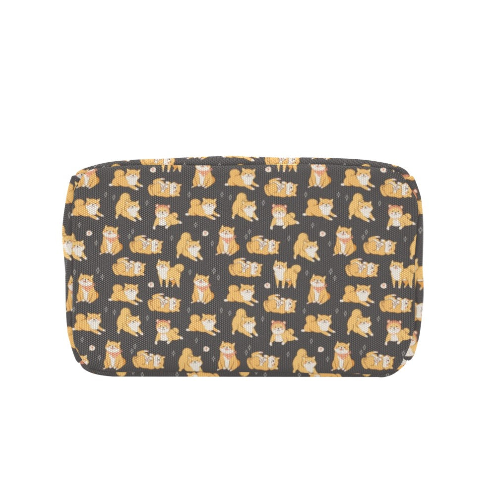 Shiba Inu Print Design LKS309 Insulated Lunch Bag