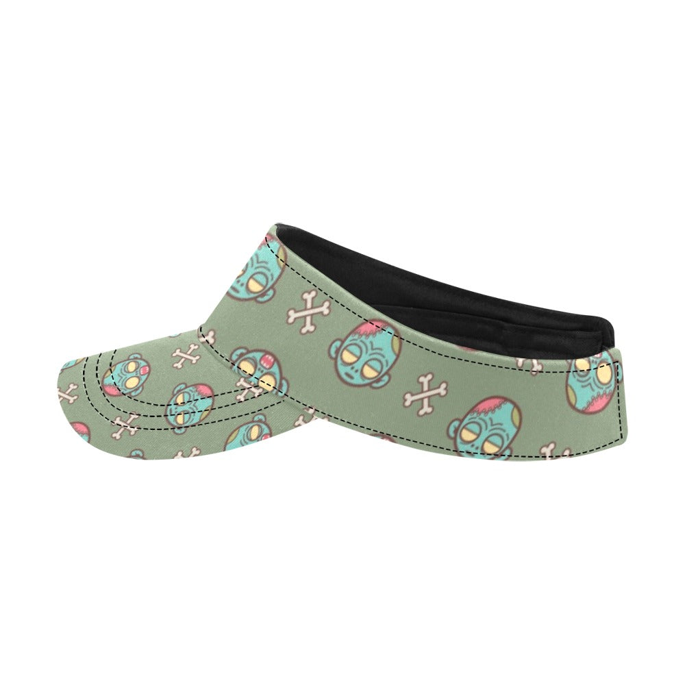 Zombie Print Design LKS301 Unisex Sun Visor