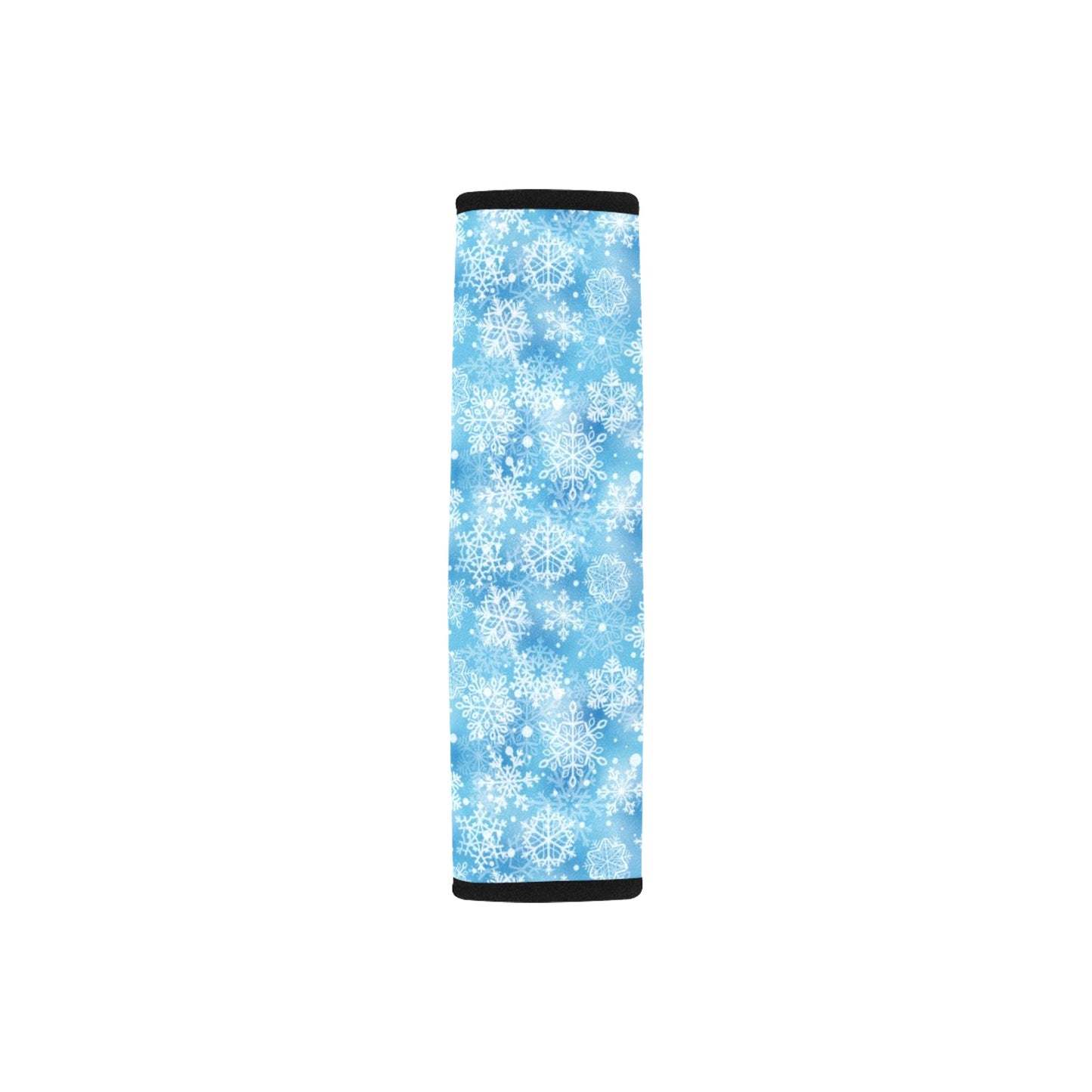 Snowflake Blue Print Design LKS301 Car Seat Belt Cover