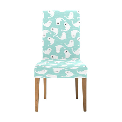 Sea Lion Print Design LKS401 Dining Chair Slipcover