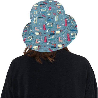 Sewing Equipment Print Design LKS301 Unisex Bucket Hat