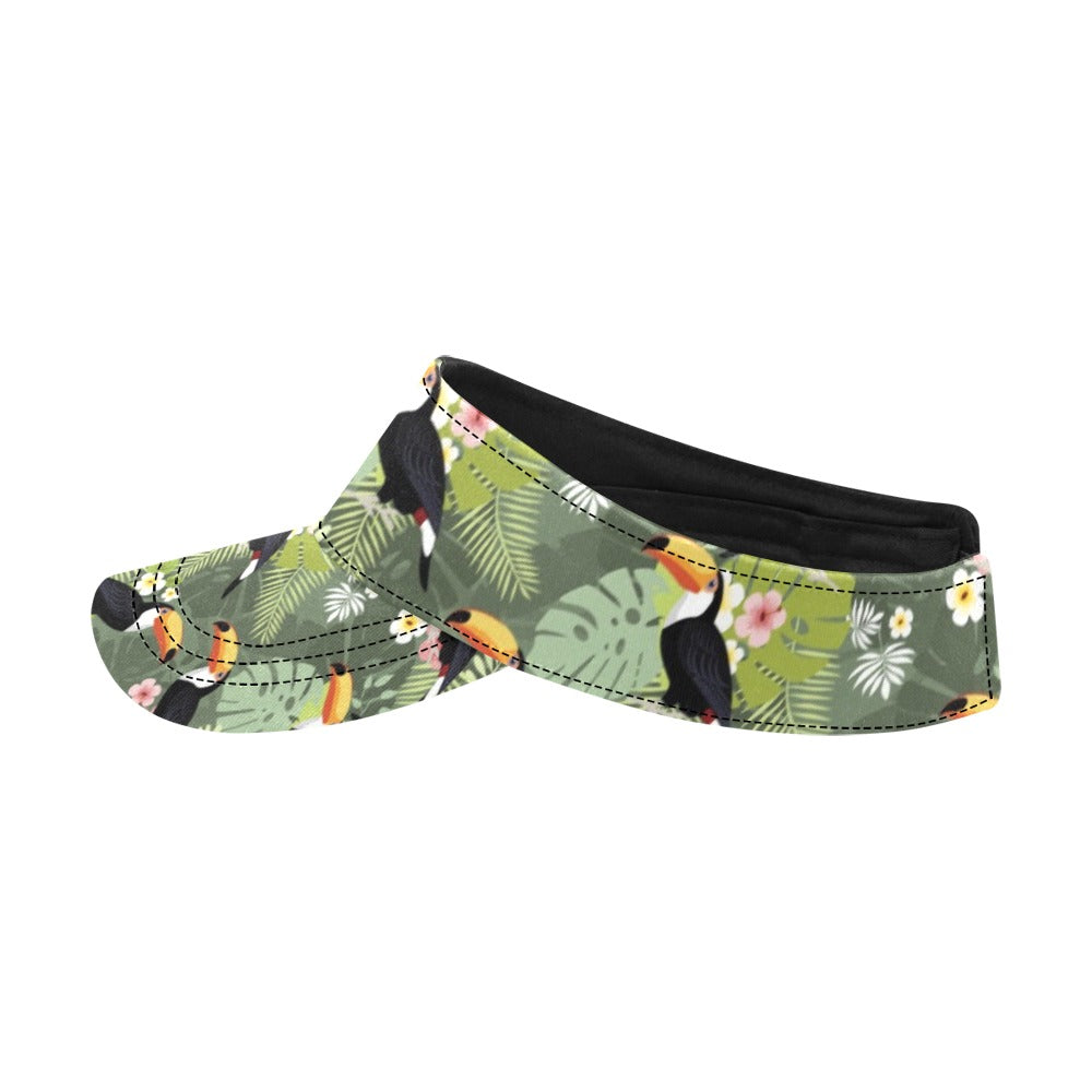 Toucan Print Design LKS304 Unisex Sun Visor