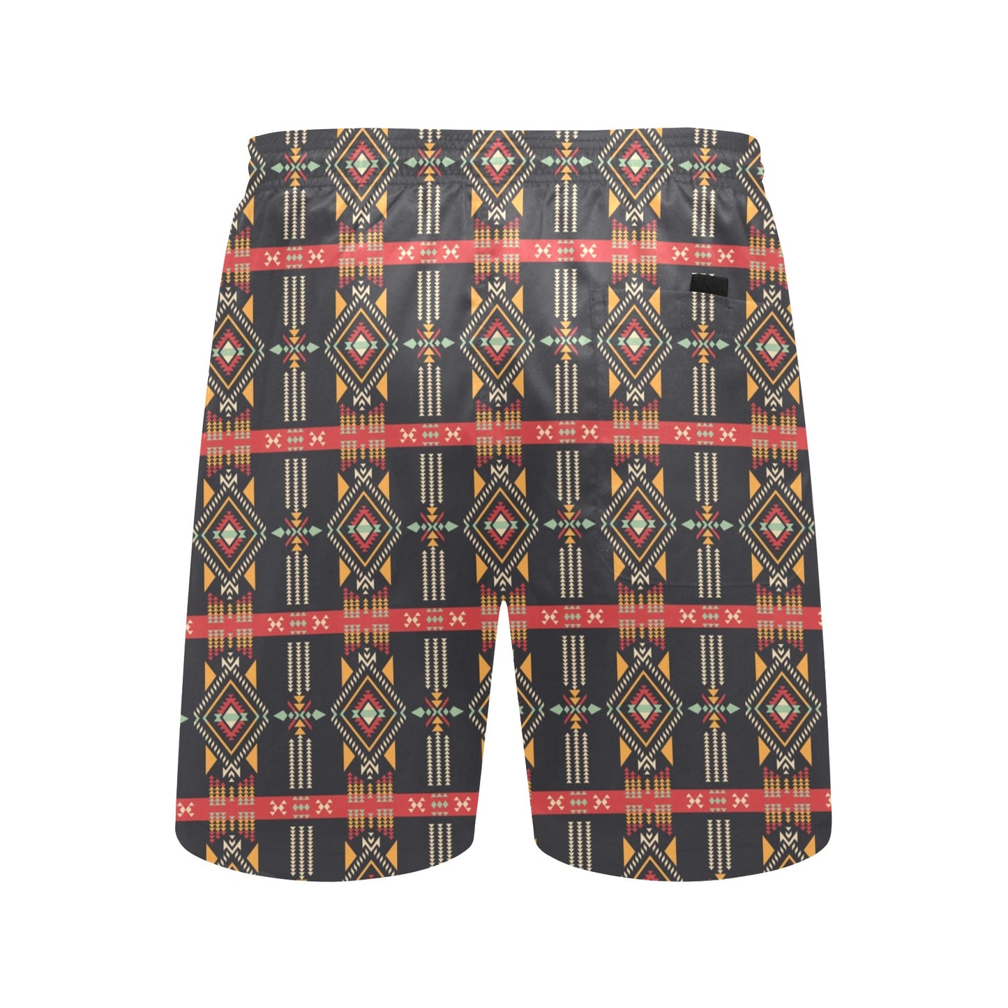 Southwest Pattern Print Design LKS303 Men's Swim Trunks Beach Shorts