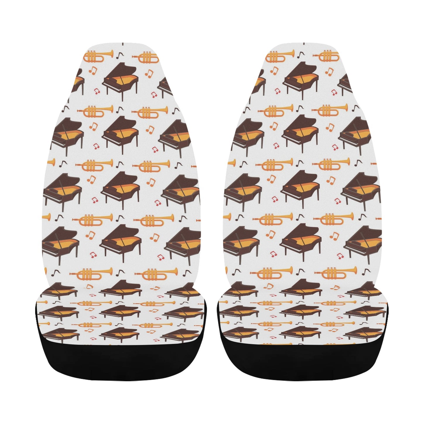 Piano Print Design LKS406 Car Seat Covers
