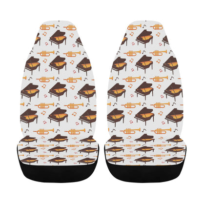 Piano Print Design LKS406 Car Seat Covers