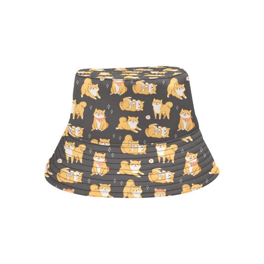Shiba Inu Print Design LKS309 Unisex Bucket Hat