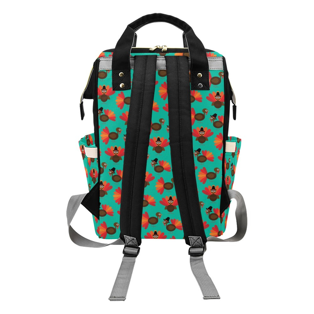 Thanksgiving Print Design LKS307 Diaper Bag Backpack