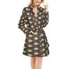 S_Mores Print Design LKS301 Women's Fleece Robe