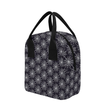 Spider Web Print Design LKS303 Insulated Lunch Bag
