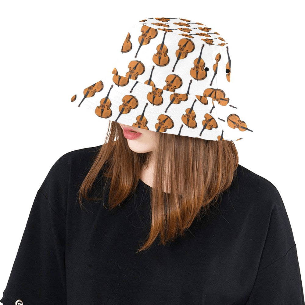 Cello Print Design LKS403 Unisex Bucket Hat