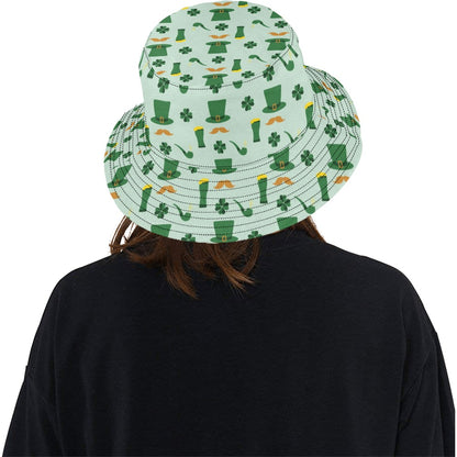 St Patricks Day Print Design LKS304 Unisex Bucket Hat