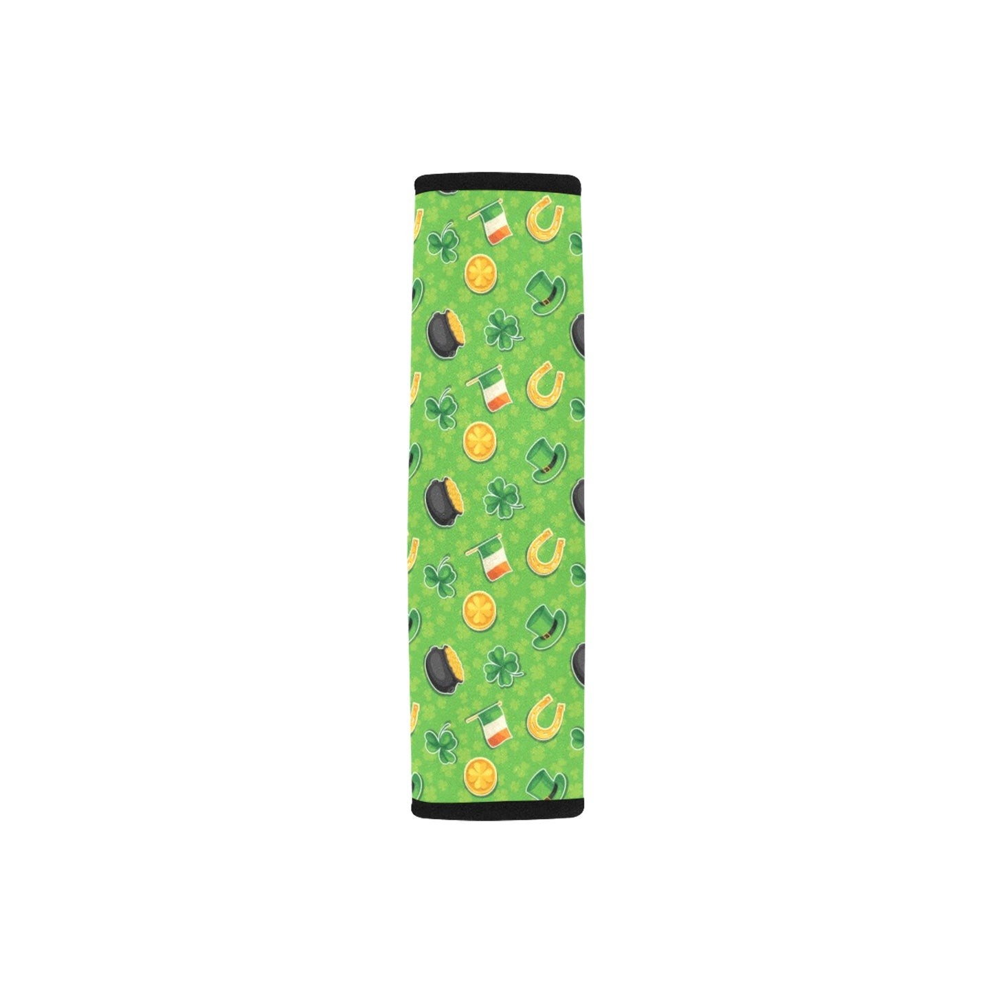 Shamrock Saint Patrick's Day Print Design LKS302 Car Seat Belt Cover