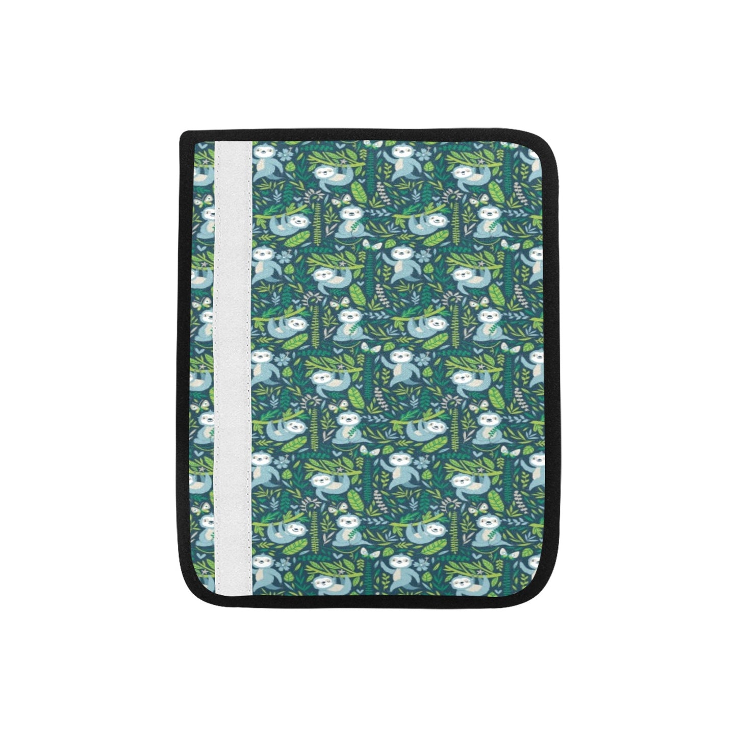 Sloth Print Design LKS304 Car Seat Belt Cover