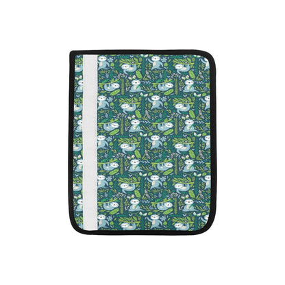 Sloth Print Design LKS304 Car Seat Belt Cover