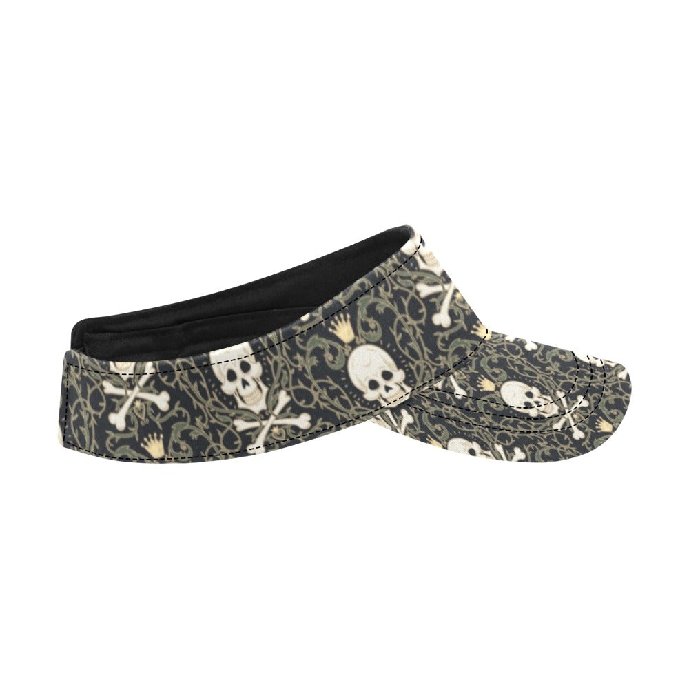 Skull King Print Design LKS307 Unisex Sun Visor