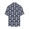 Buffalo Head Print Design LKS402 Men's Men's Hawaiian Shirt