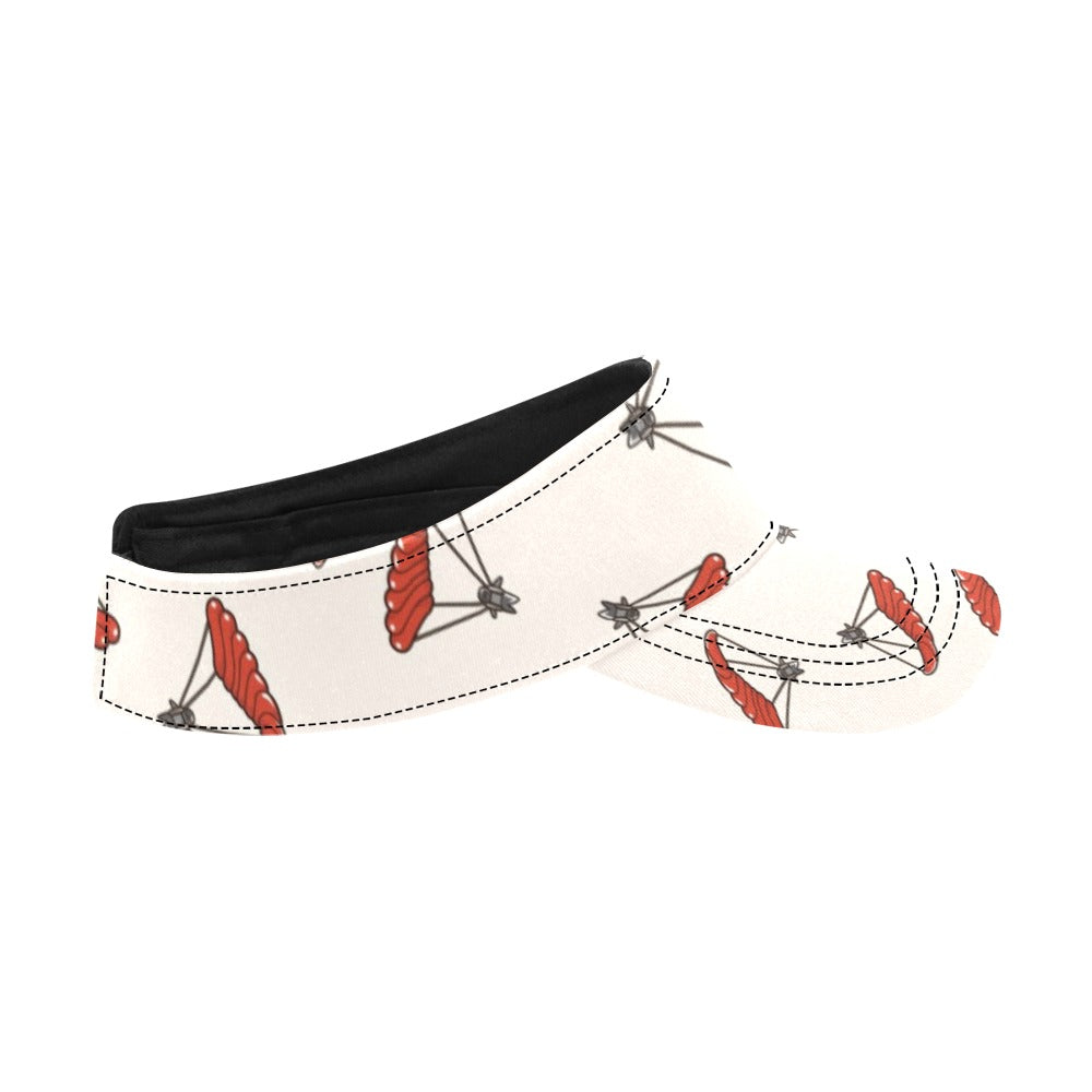 Skydiver Print Design LKS302 Unisex Sun Visor