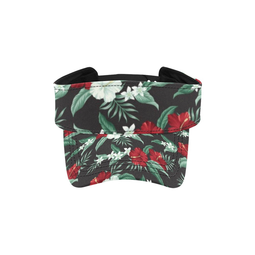 Tropical Flower Print Design LKS303 Unisex Sun Visor