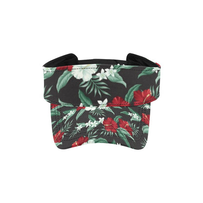 Tropical Flower Print Design LKS303 Unisex Sun Visor