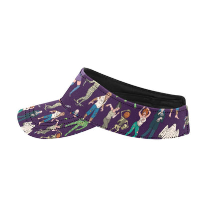 Creepy Zombie Print Design LKS302 Unisex Sun Visor