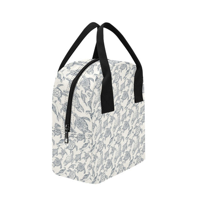 Sea Turtle Print Design LKS304 Insulated Lunch Bag