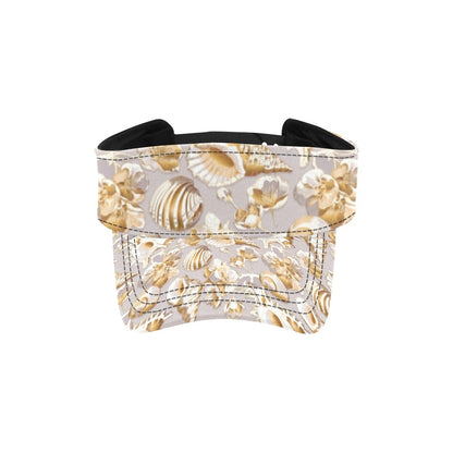Seashell Print Design LKS309 Unisex Sun Visor