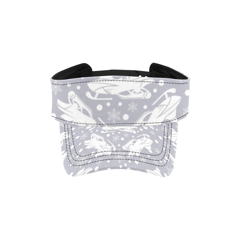 Snowmobile Print Design LKS302 Unisex Sun Visor