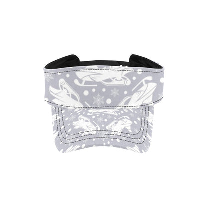 Snowmobile Print Design LKS302 Unisex Sun Visor