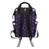 Firework Flower Style Print Design LKS302 Diaper Bag Backpack