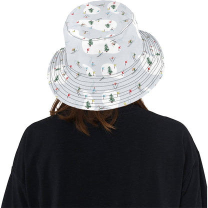 Ski Print Design LKS305 Unisex Bucket Hat