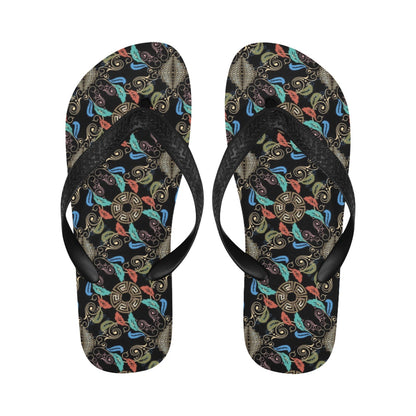 Ancient Greek Print Design LKS308 Flip Flops