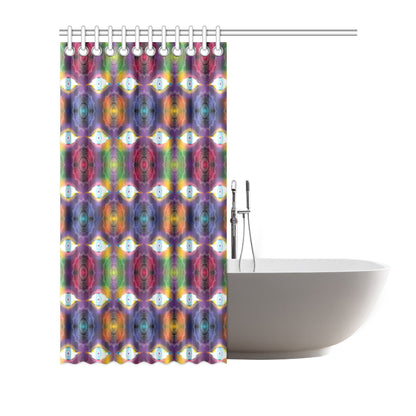 Chakra Eye Print Pattern Shower Curtain