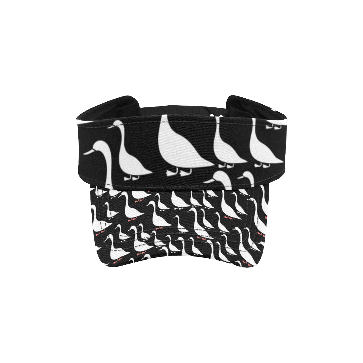 Goose Pattern Print Design 01 Unisex Sun Visor