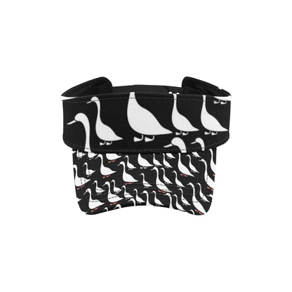 Goose Pattern Print Design 01 Unisex Sun Visor