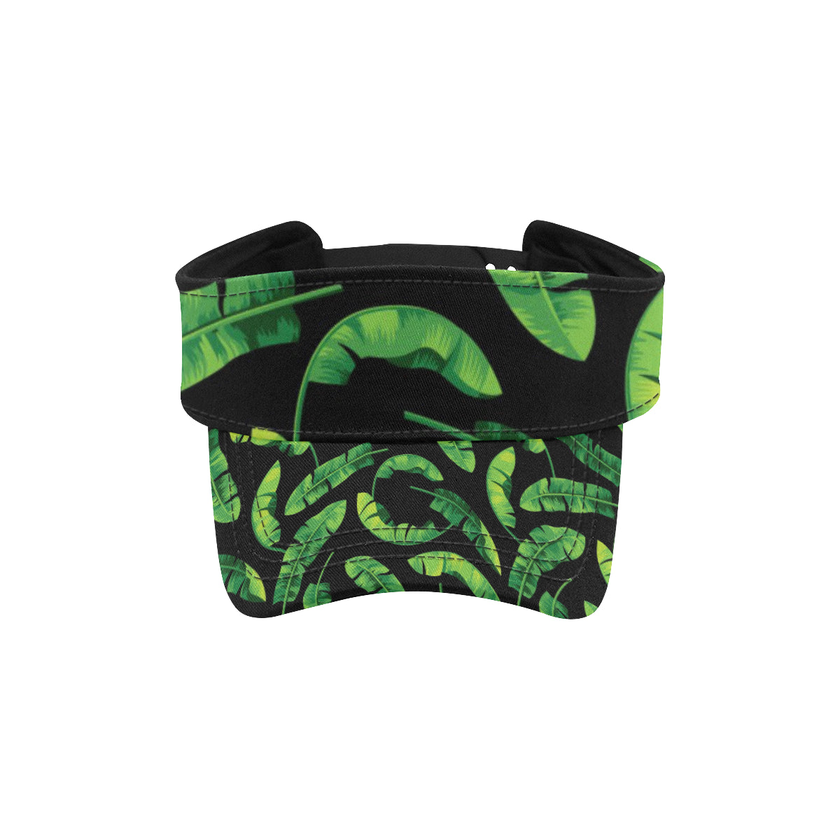 Banana Leaf Pattern Print Design BL02 Unisex Sun Visor