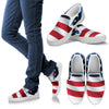 American flag Classic Men Slip Ons Shoes