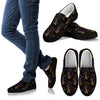 Eiffel Tower Love Paris Print Men Slip Ons Shoes